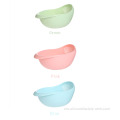 Kitchen Rice Washer Rice Basket Plastik Mengalakkan Bakul